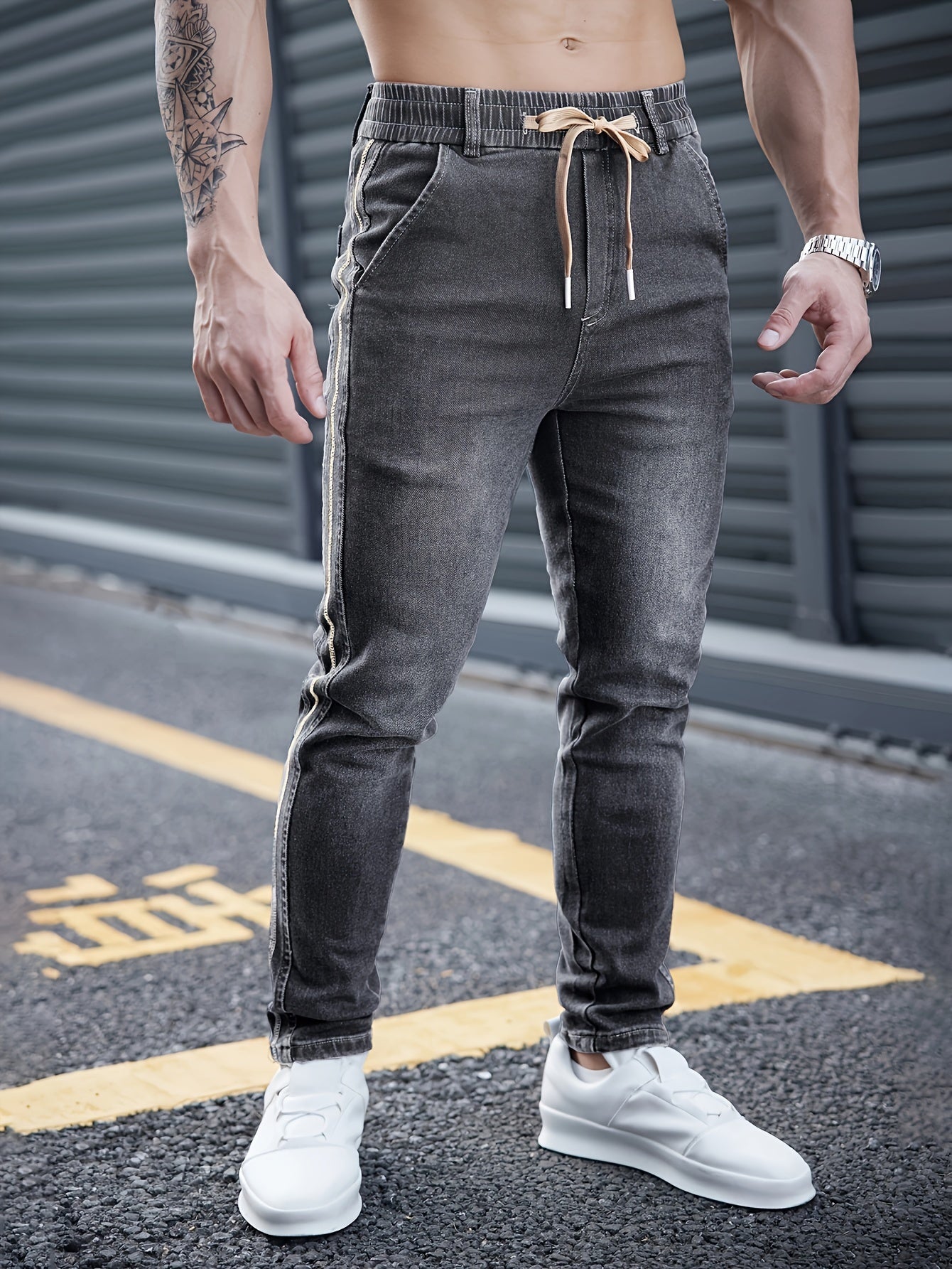 Zwarte Skinny Jeans - Milan