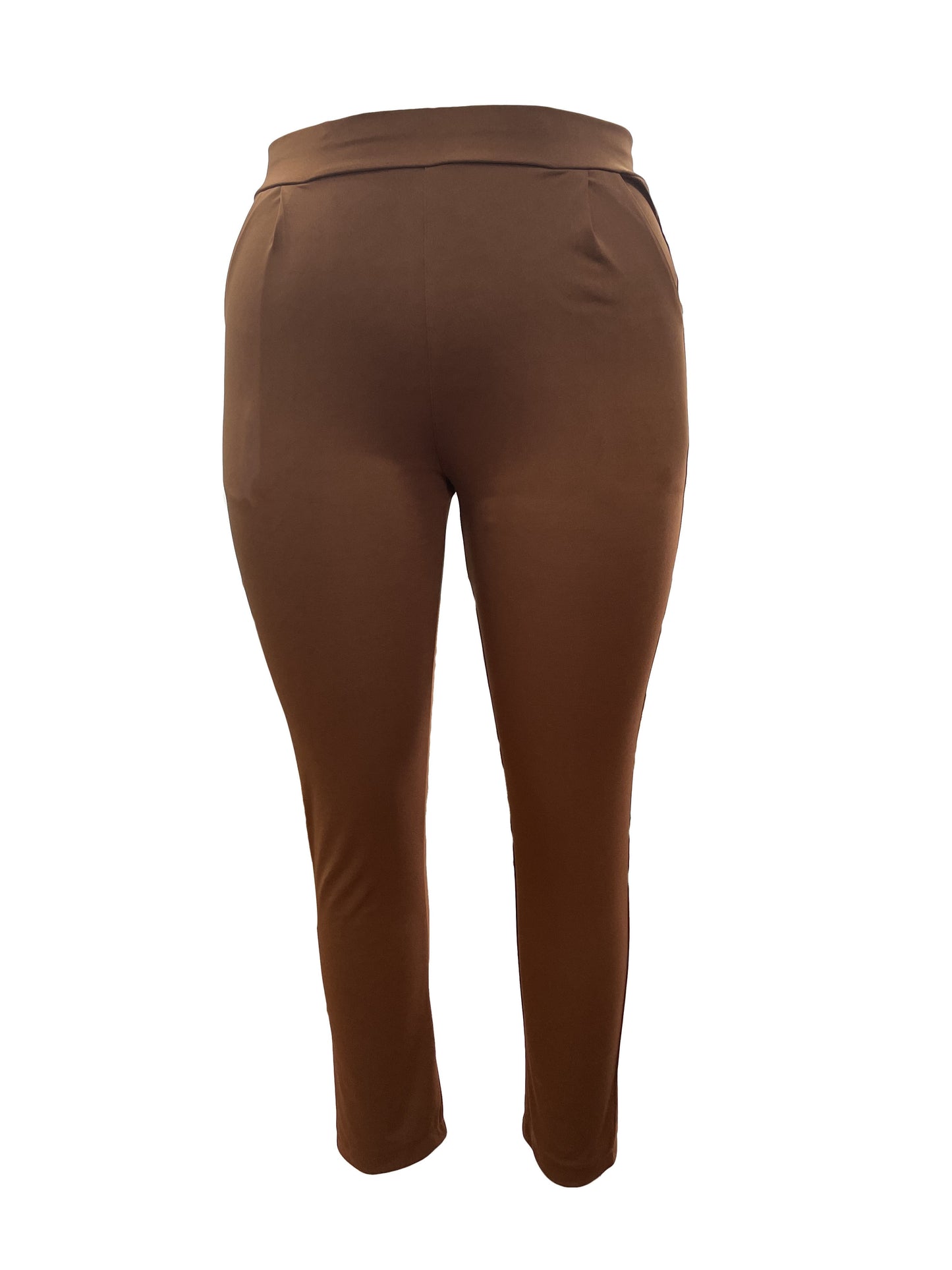 Donkergroene Tapered Broek - Emma