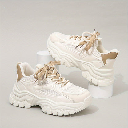 Abrikoos Orthopedische Sneakers - Eliza