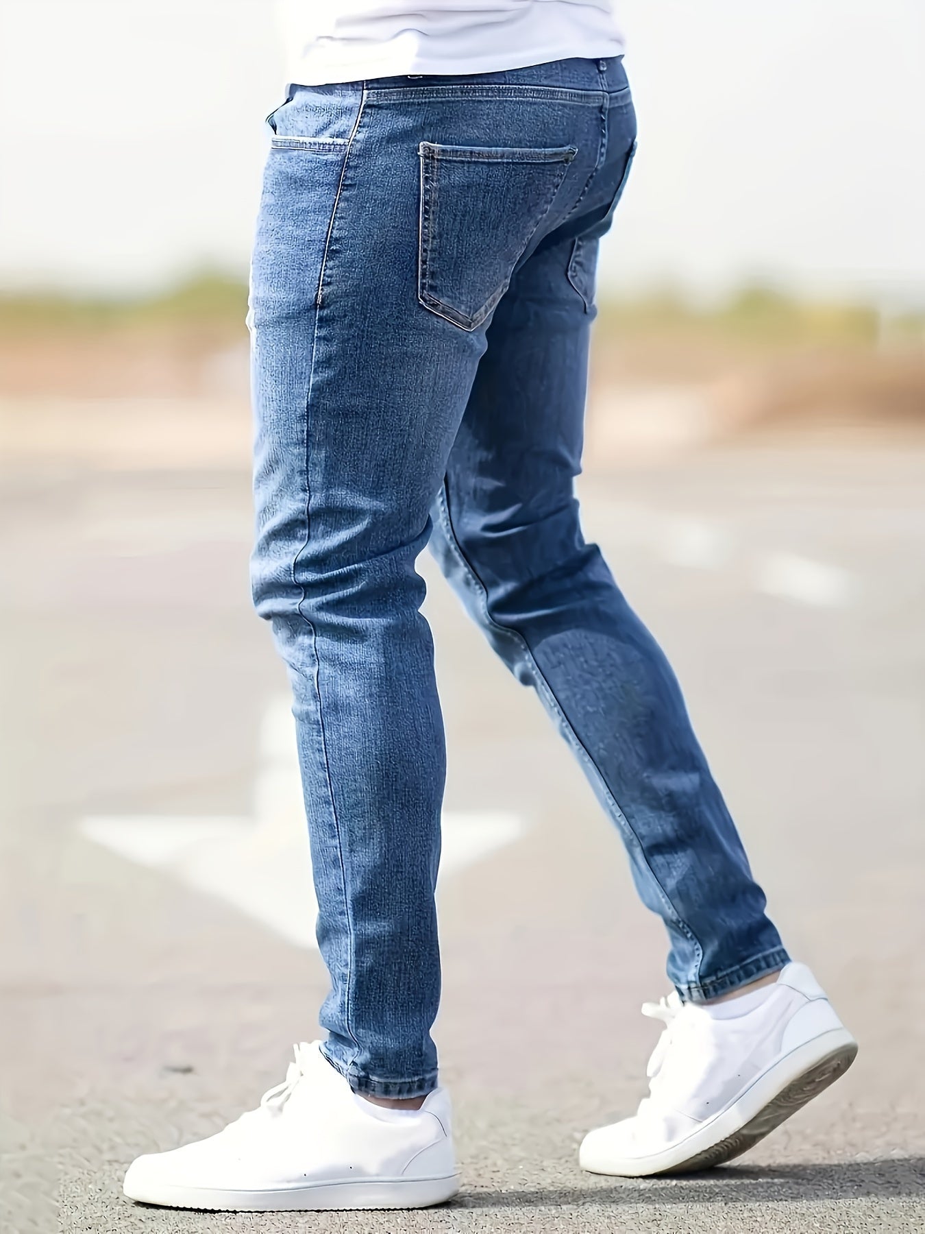 Blauwe Slim-fit Jeans - Noah