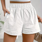 Witte Eenvoudige Shorts - Lily