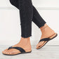 Zwarte Orthopedische Casual Slippers - Eva