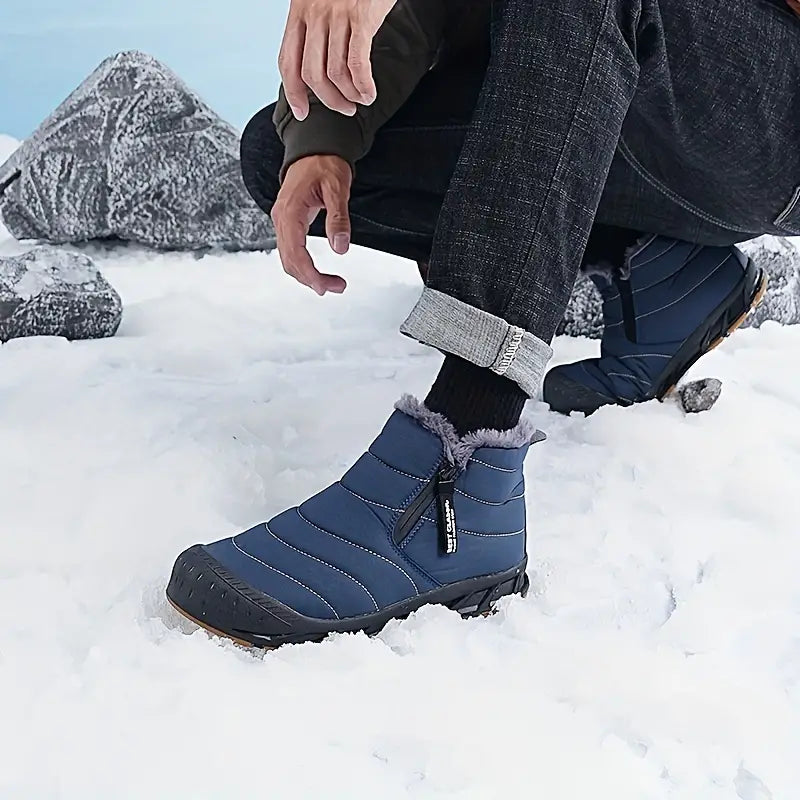 Zermatt Bliss: Waterdichte Winter Damesschoenen met Fleece Comfort