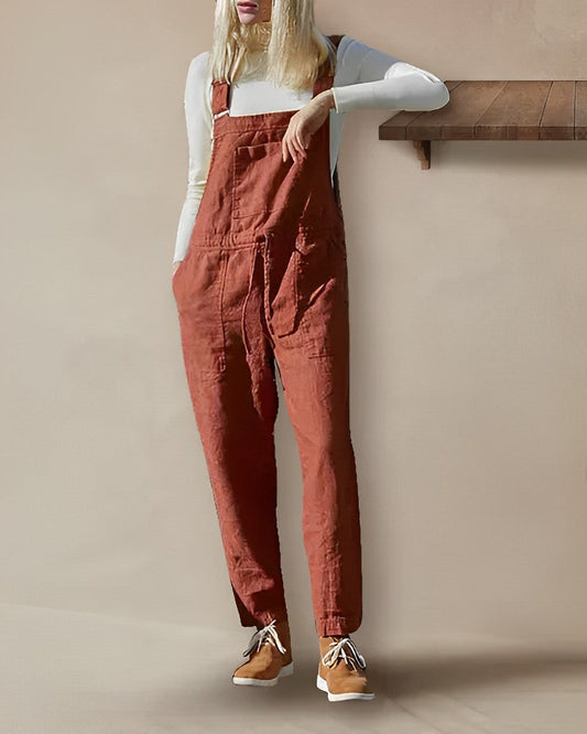 Tara - Tangerine Zomer Jumpsuit