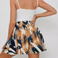 Blauwe High-Waist Print Shorts - Sophie