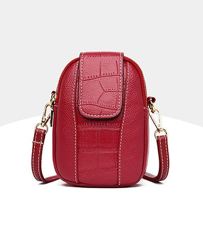 Lara - Rode Casual Crossbody Tas