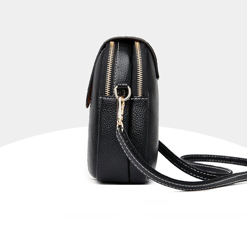 Lara - Rode Casual Crossbody Tas