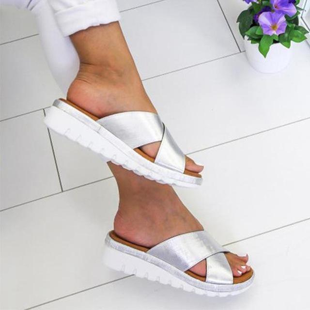 Chique Mid-Heel Platform Sandalen: Stijl & Comfort