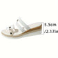 Witte Orthopedische Wedges - Sofia