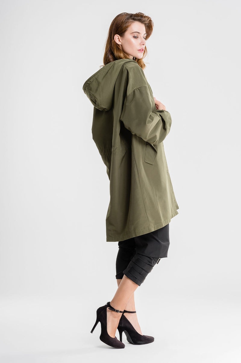 Ultra-Droog Held: Oversized Waterbestendige Hoodie