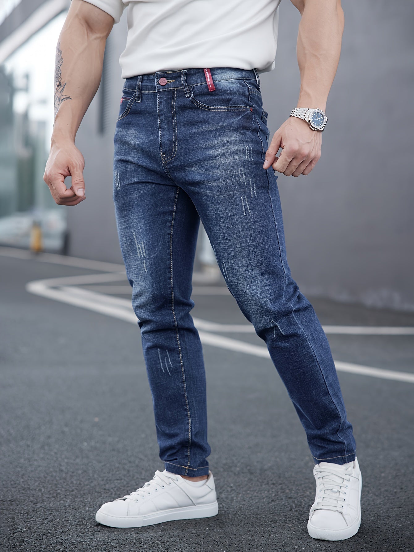 Zwarte Skinny Jeans - Kai