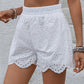 Wit Zomerse Strandshort - Bella