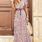 Donkerbruine Boho Maxi Jurk - Lotte