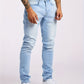 Donkerblauwe Slim Fit Jeans - Lucas