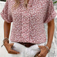 Rode Bloemenprint Blouse - Liv