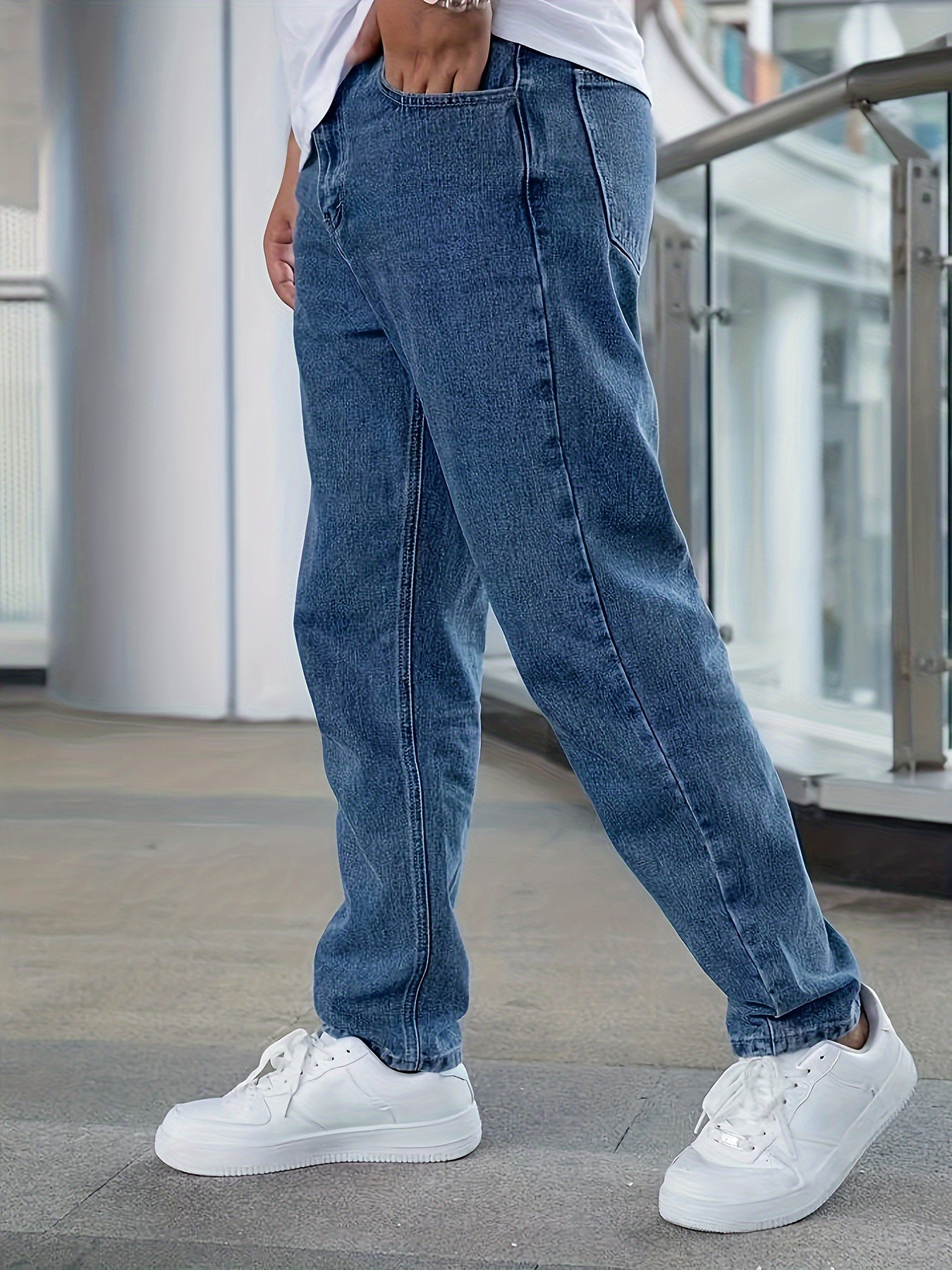 Zwarte Regular Fit Jeans - Finn