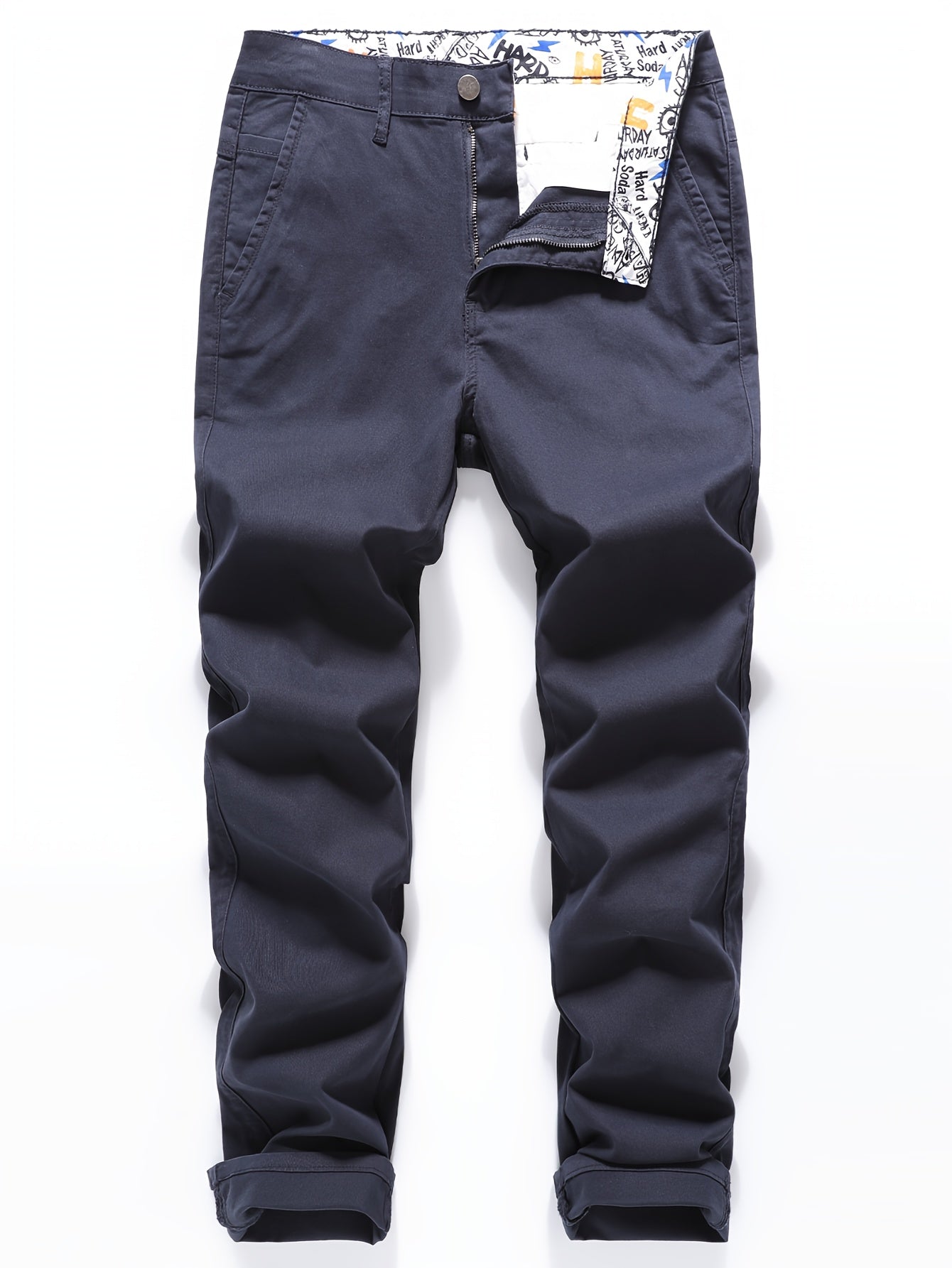 Zwarte Chino Broek - Thomas