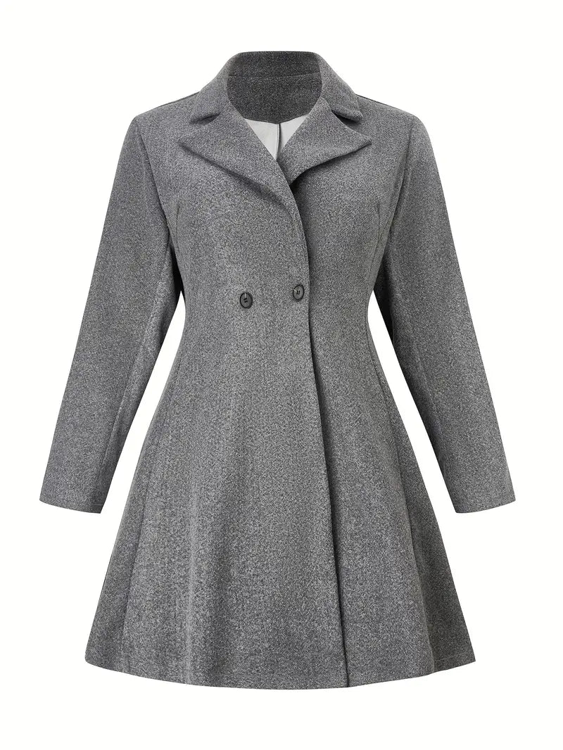 Stijlvolle Plus Size Overjas - Jouw Winter Must-Have!