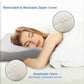 Gia - Witte Cervicale Gel Memory Foam Kussen