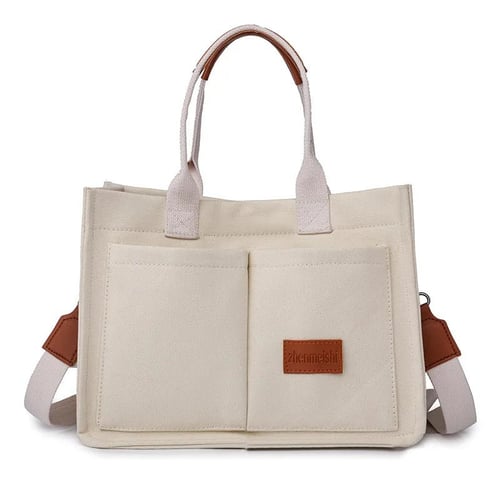 Stijlvolle Canvas Tas: Duurzaam & Compact