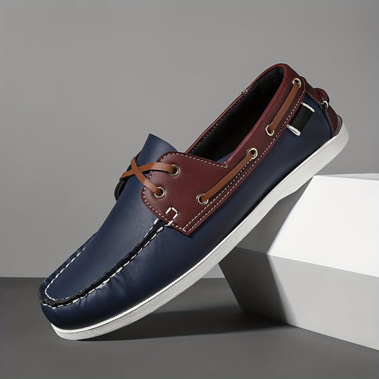 Blauwe Orthopedische Boot Loafers - Max