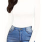 Witte Lange Mouw Bodysuit - Elin