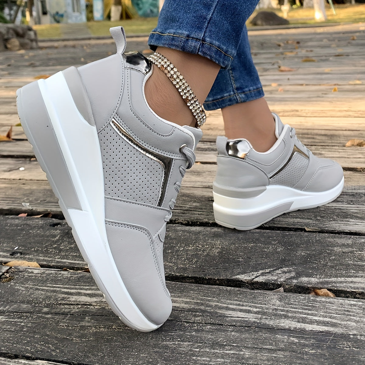 Witte Orthopedische Sneakers - Clarice