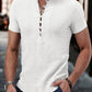 Lichtblauw Henley Shirt - Max