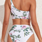 Wit Plantenprint Bikini Set - Mila