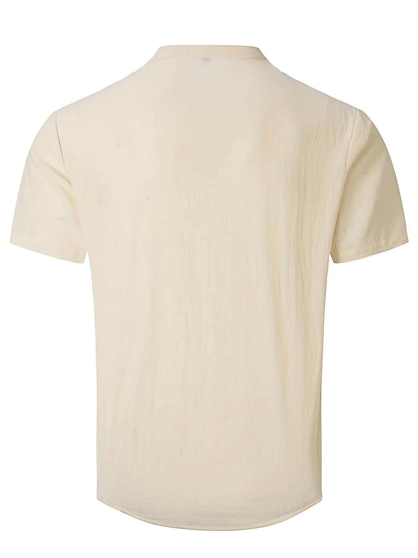 Lichtblauw Henley Shirt - Max