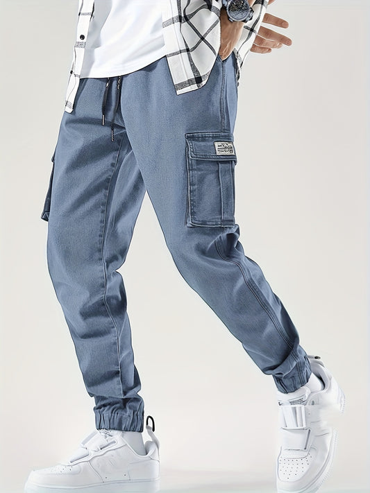 Regular Cargo Jeans Zwart - Tom