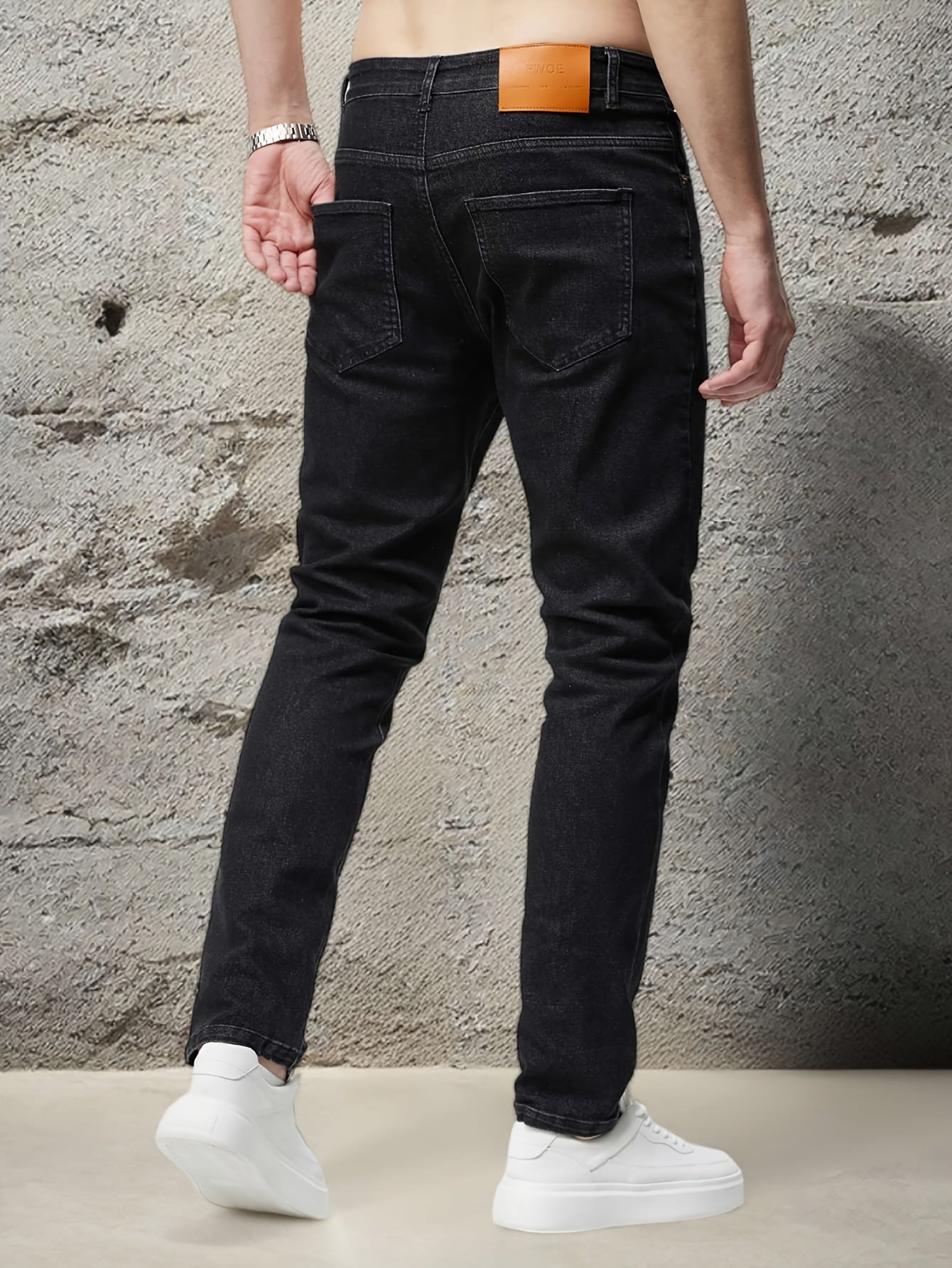 Zwarte Denim Jeans - Lucas