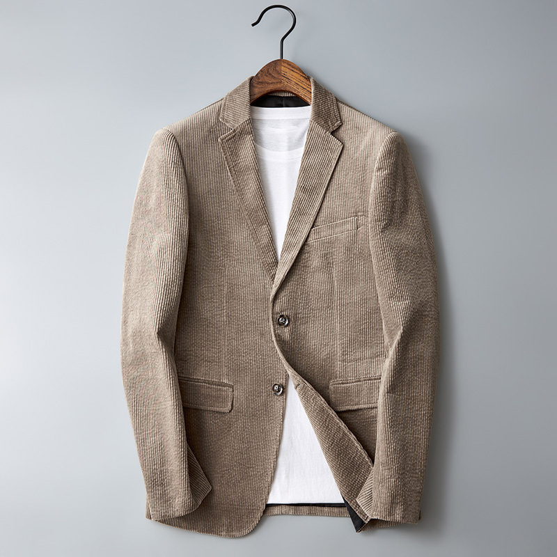 Chique Corduroy Blazer voor Heren