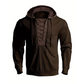 Tijdloze Lace-Up Hoodie