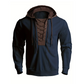 Tijdloze Lace-Up Hoodie