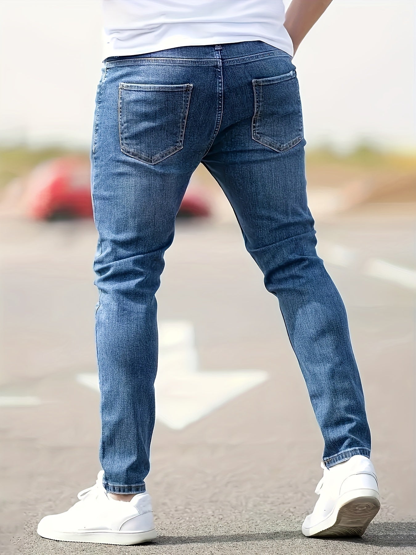 Blauwe Slim-fit Jeans - Noah