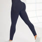 Zwarte Hoge Taille Sportleggings - Lisa