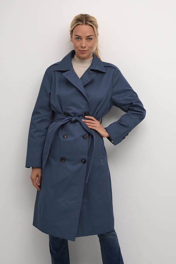 Stijlvolle Lange Trenchcoat - Perfecte Pasvorm & Elegant Lang