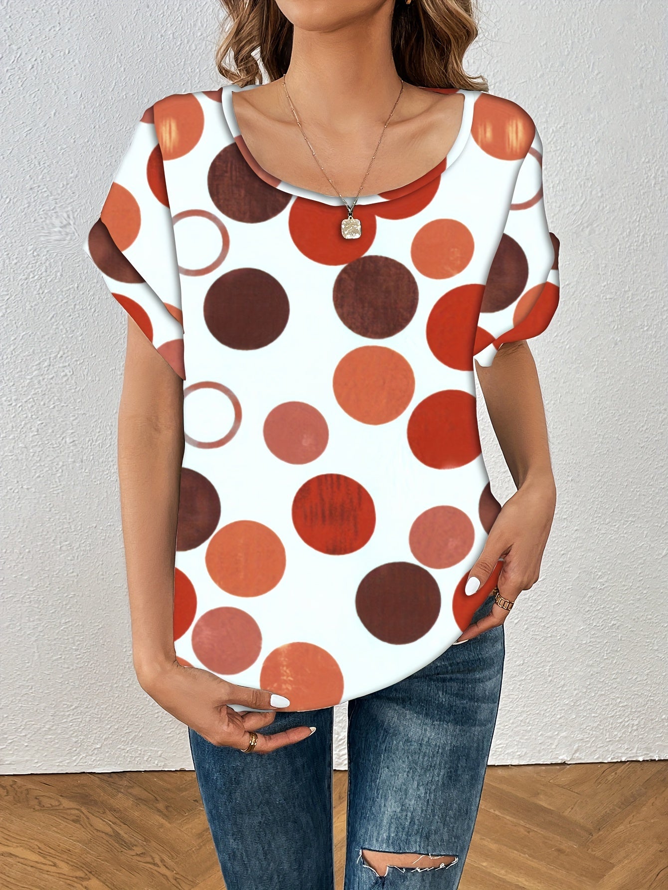 Witte Polkadot Blouse - Zoë