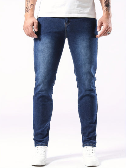 Donkerblauwe Slim Fit Jeans - Lucas