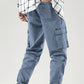 Regular Cargo Jeans Zwart - Tom