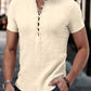 Lichtblauw Henley Shirt - Max