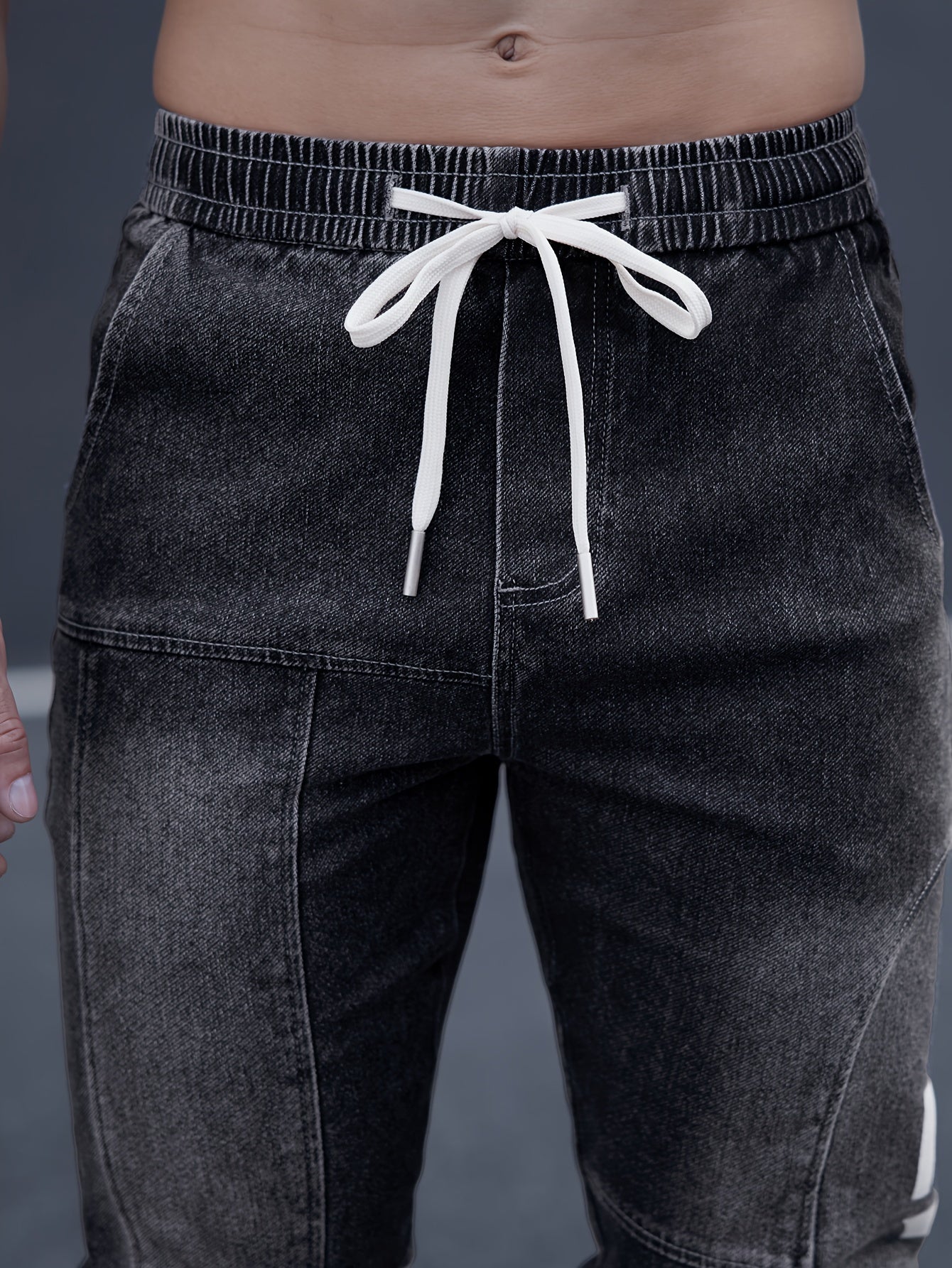 Zwarte Tapered Jeans - Jeroen