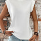 Wit Cap Sleeve T-Shirt - Alina