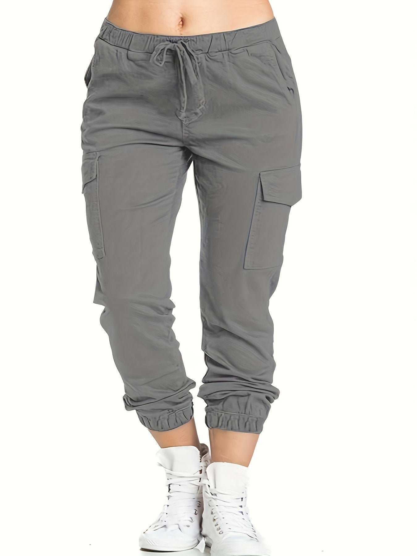 Zwarte Plus Size Joggers - Nina