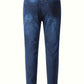 Slim Fit Katoenen Jeans Zwart - Noah