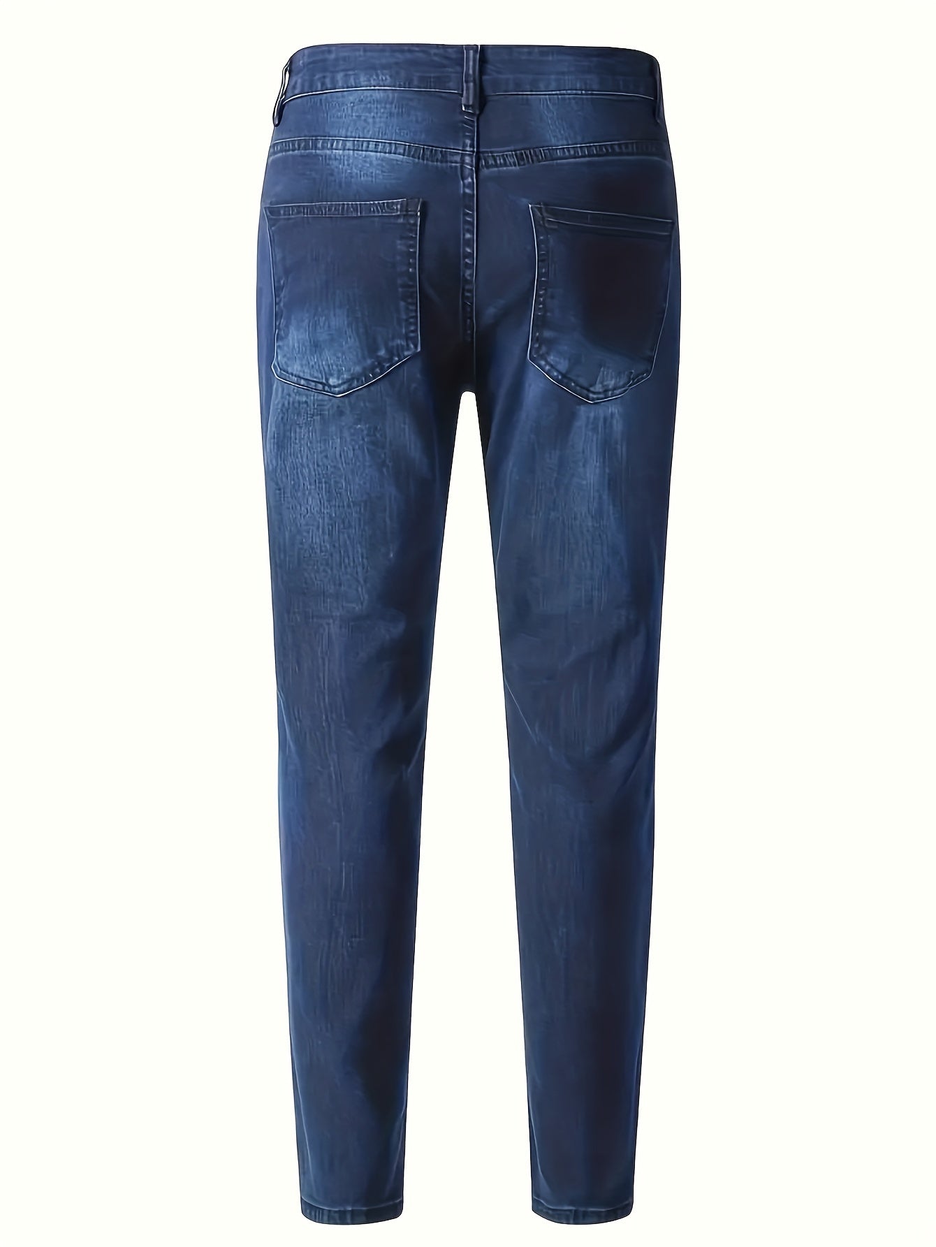 Slim Fit Katoenen Jeans Zwart - Noah