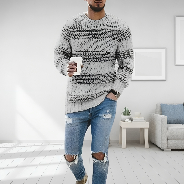 UrbanFlex Heren Casual Trui: Stijl & Comfort Heruitgevonden