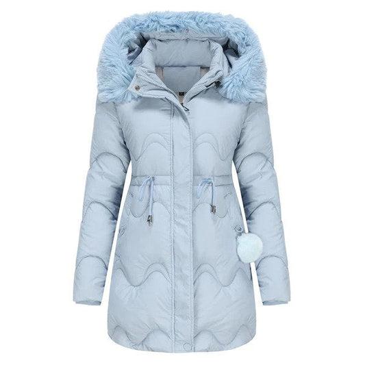 Elegant Olivia: Luxe Winter Warmth - Stijlvolle Dames Parka