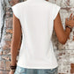 Wit Cap Sleeve T-Shirt - Alina